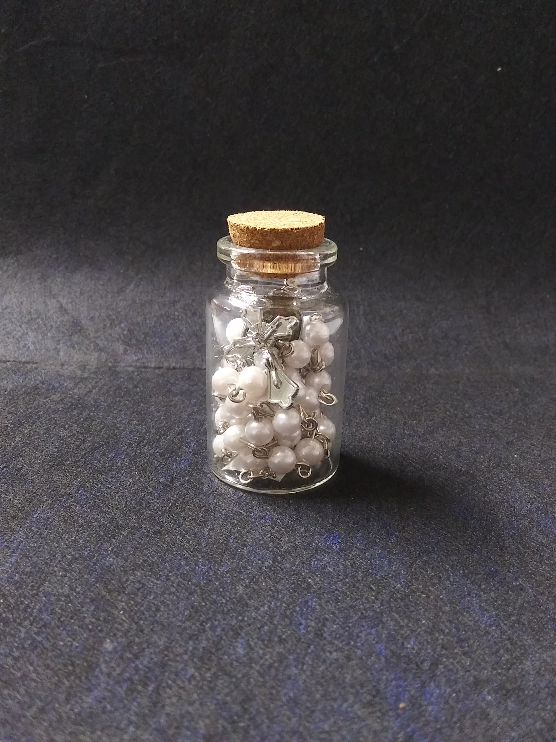 Rosary In A Bottle Our Lady Of Guadalupe Cork Lid