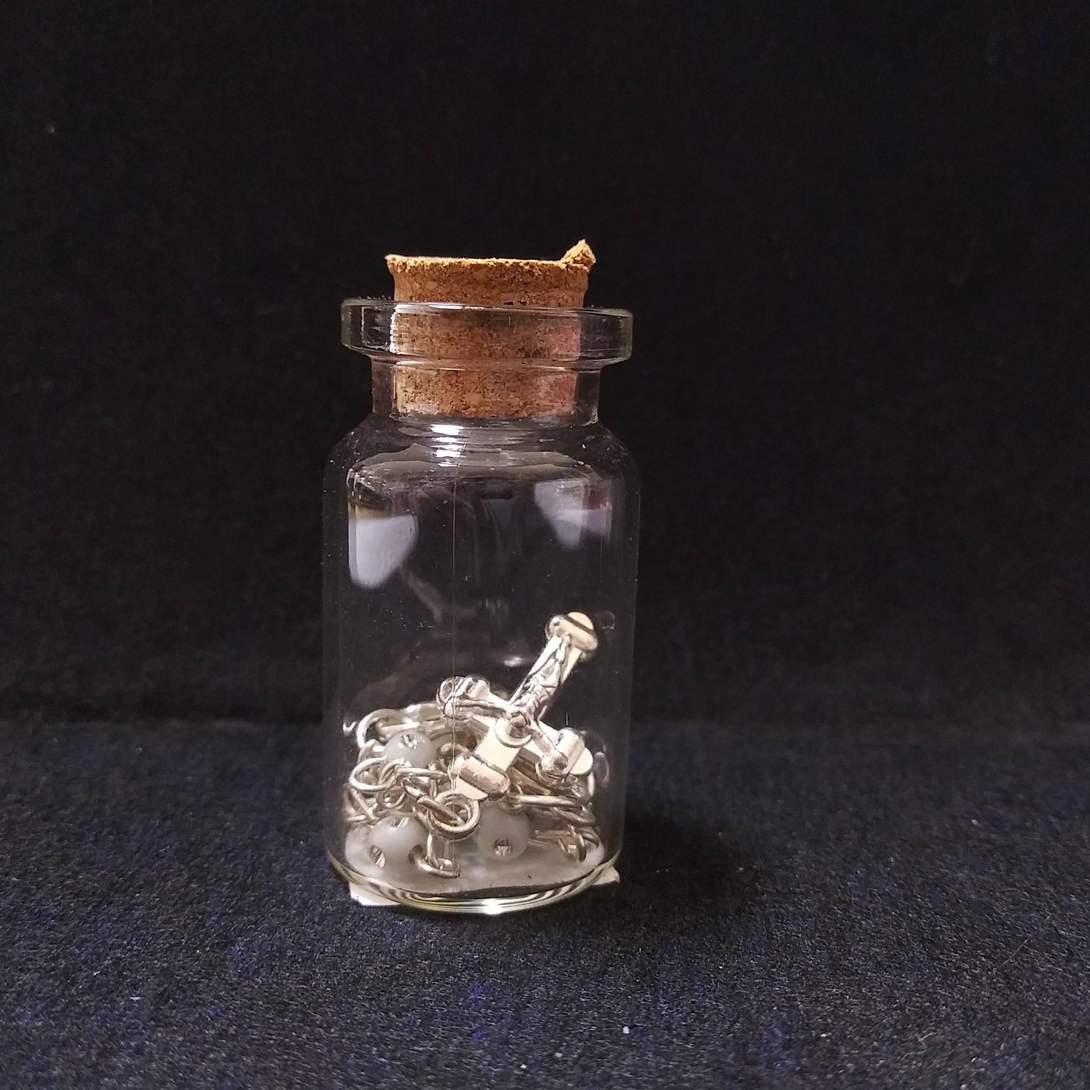 St. Benedict Decenary In a Bottle Cork Lid