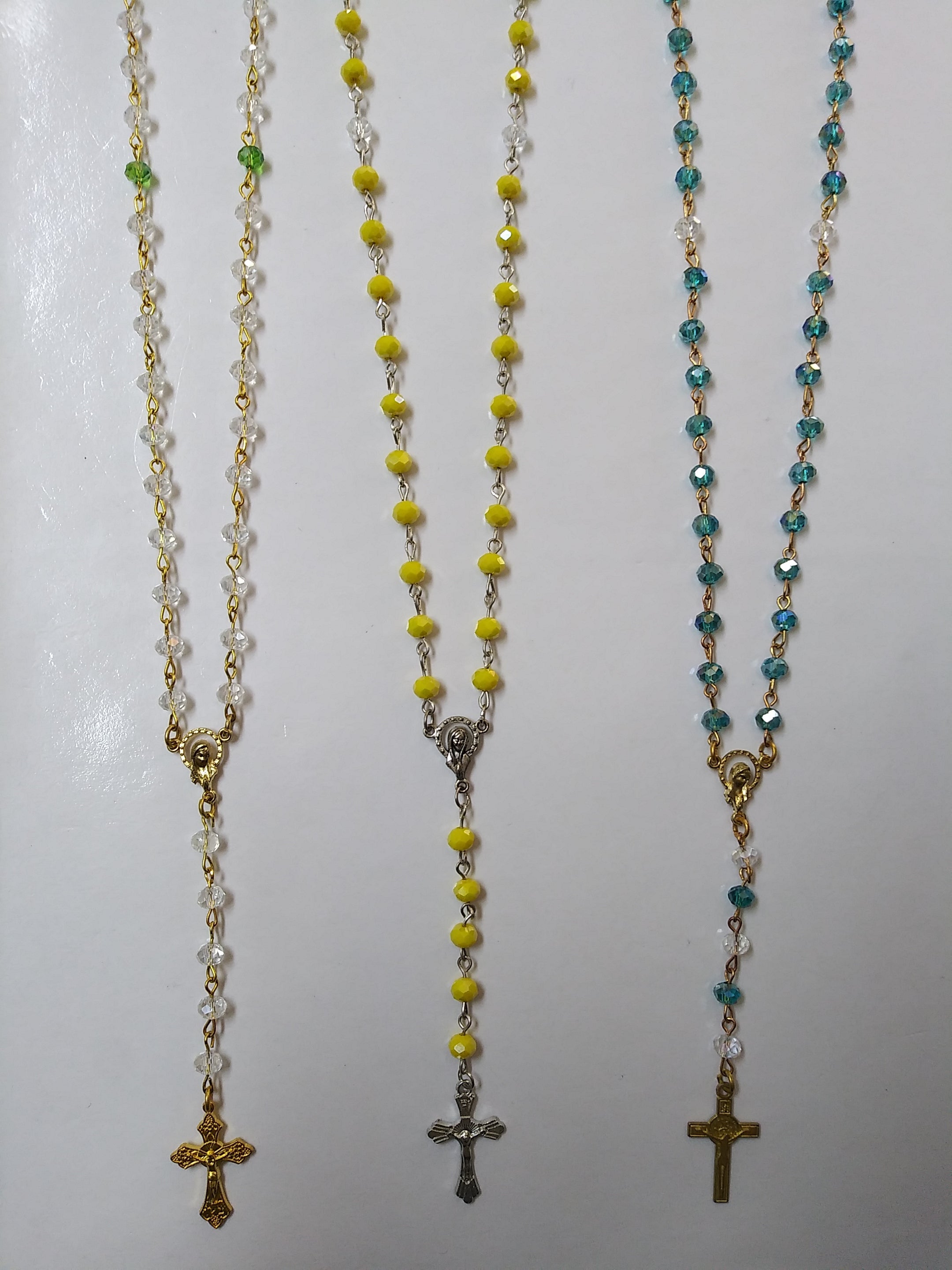 Crystal Rosary Various St. Joseph
