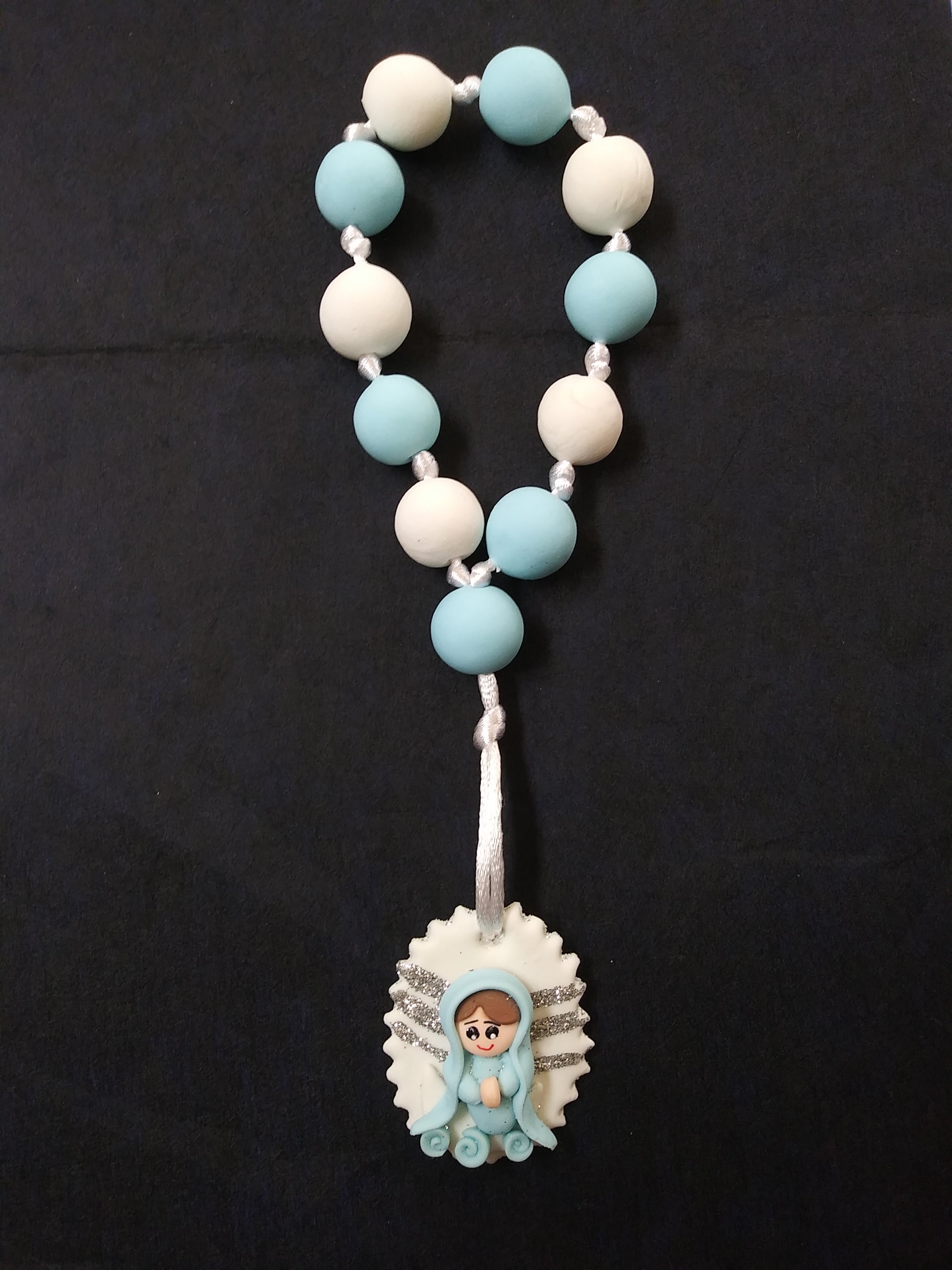 Baptism Decade Silicone Rosary