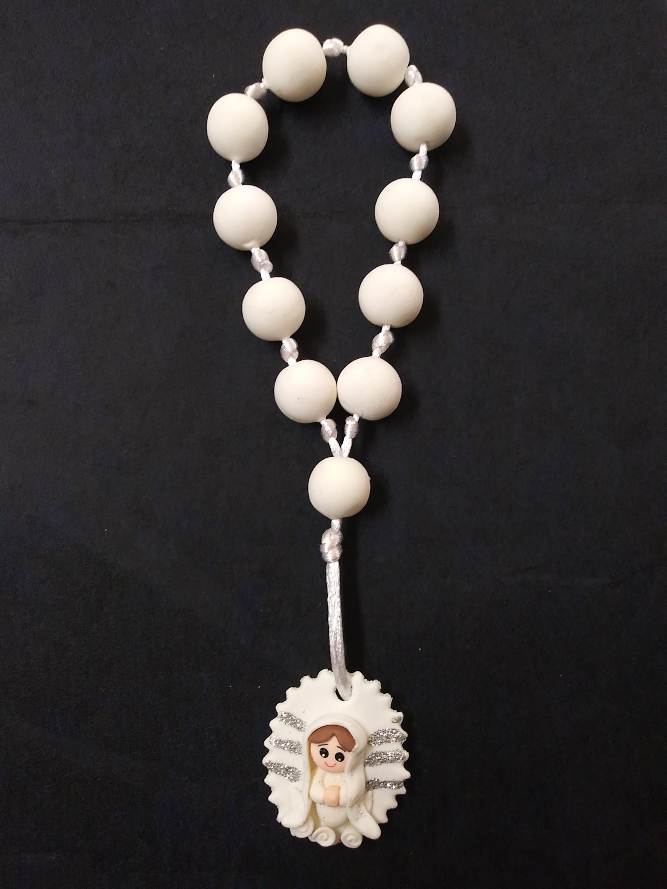 Baptism Decade Silicone Rosary