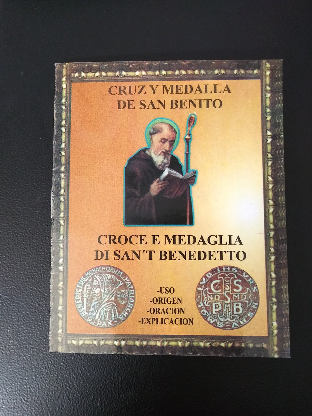 Cruz Y Medalla De San Benito