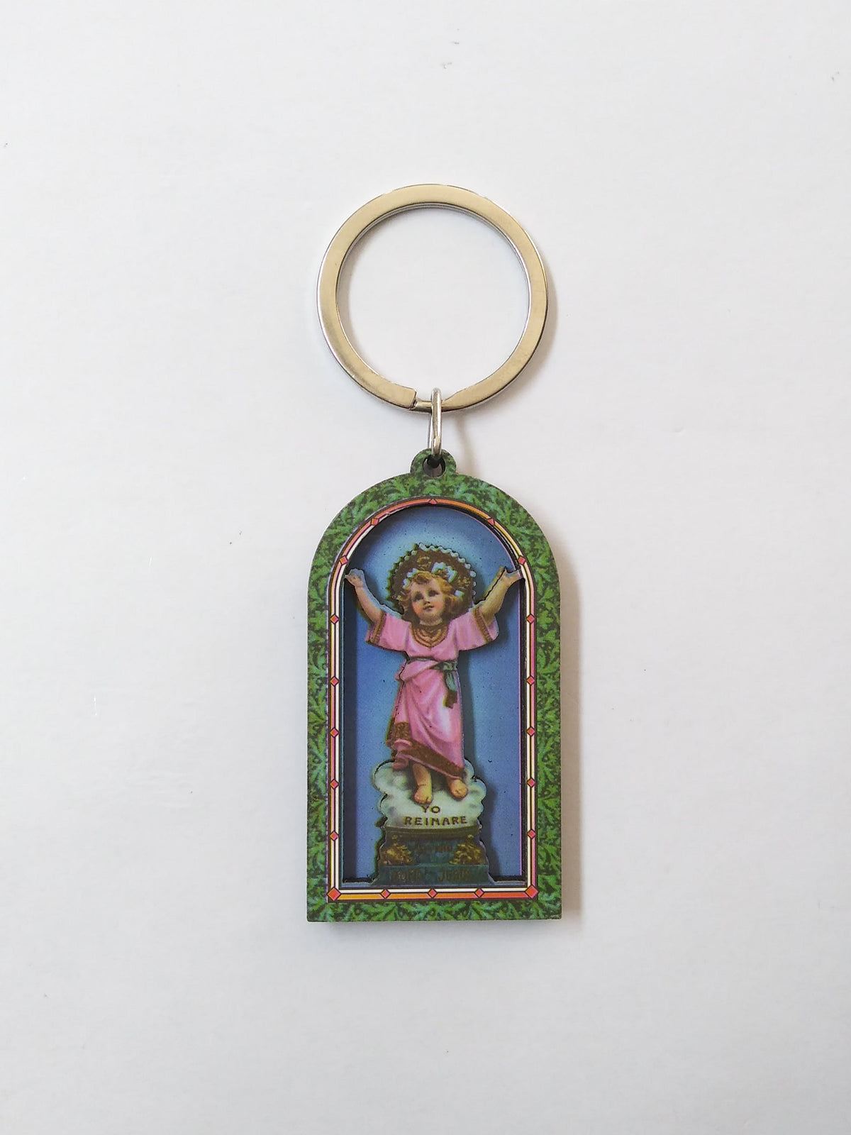 Divine Child Key Chain Wood Plaque
