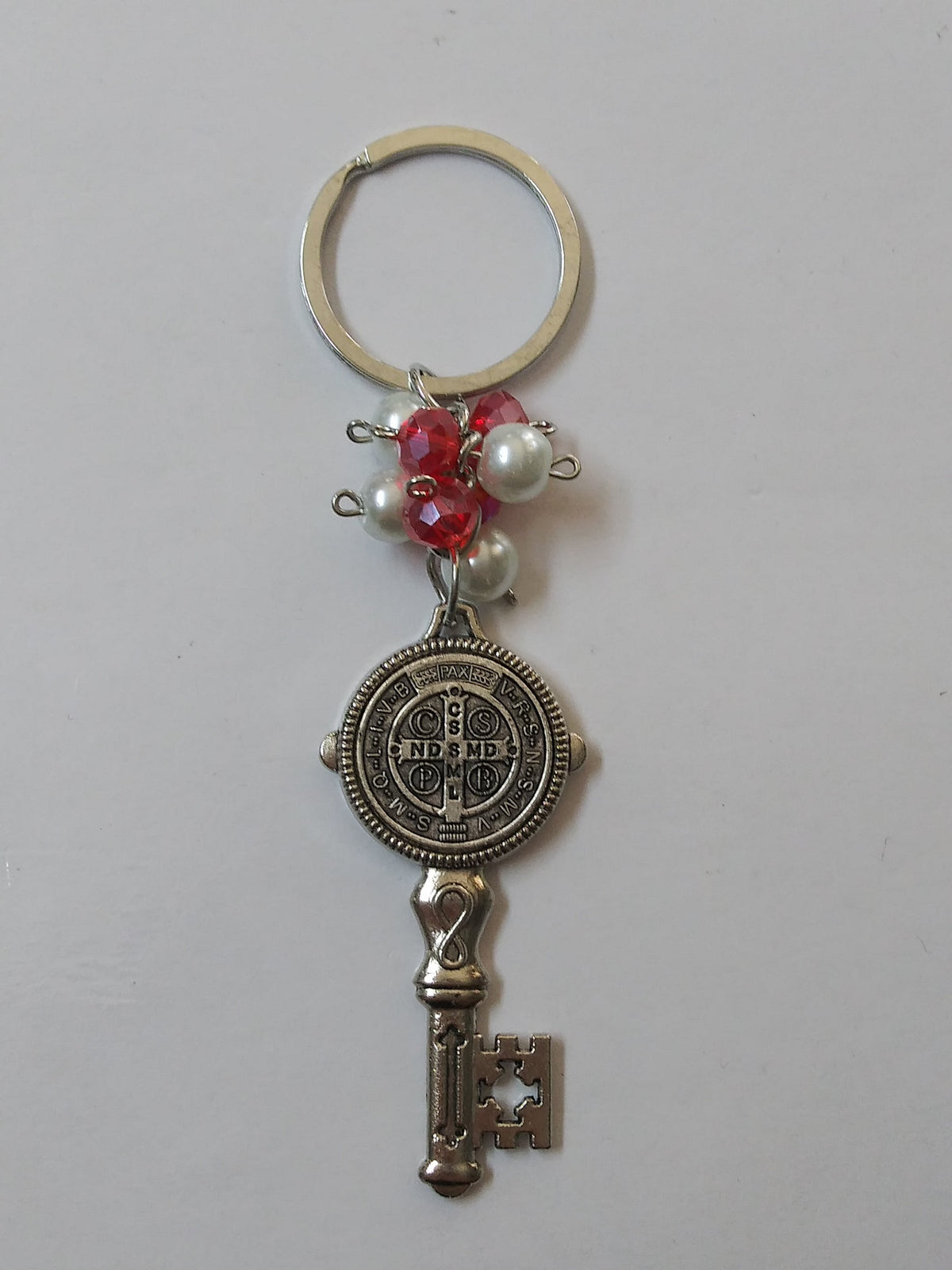 St. Benedict Bead Key Chain