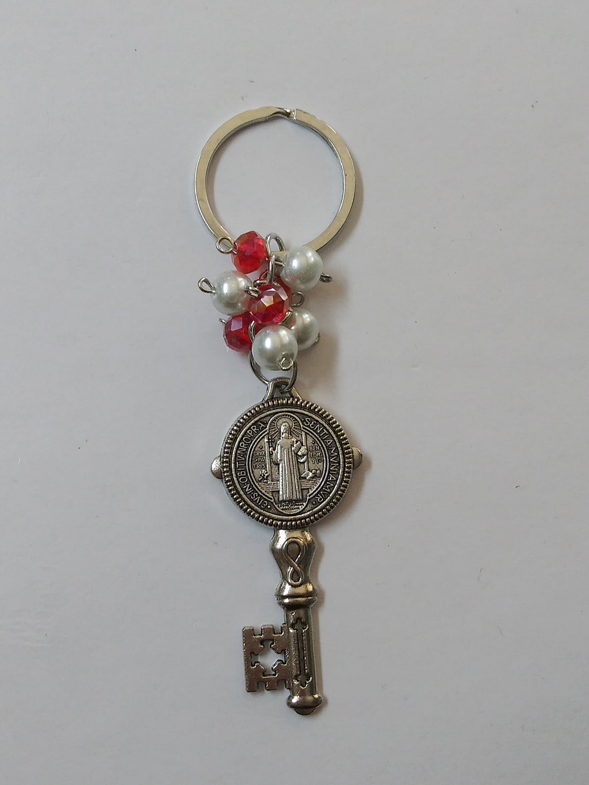 St. Benedict Bead Key Chain