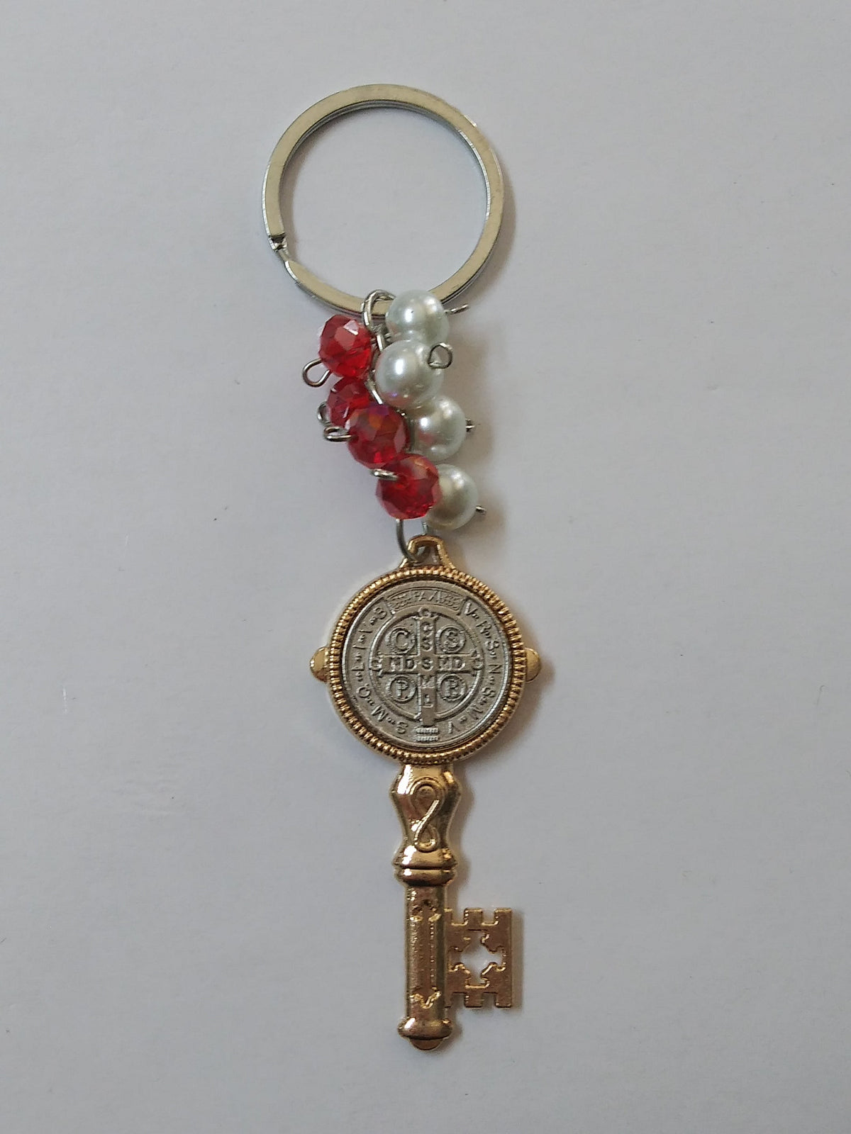 St. Benedict Bead Key Chain