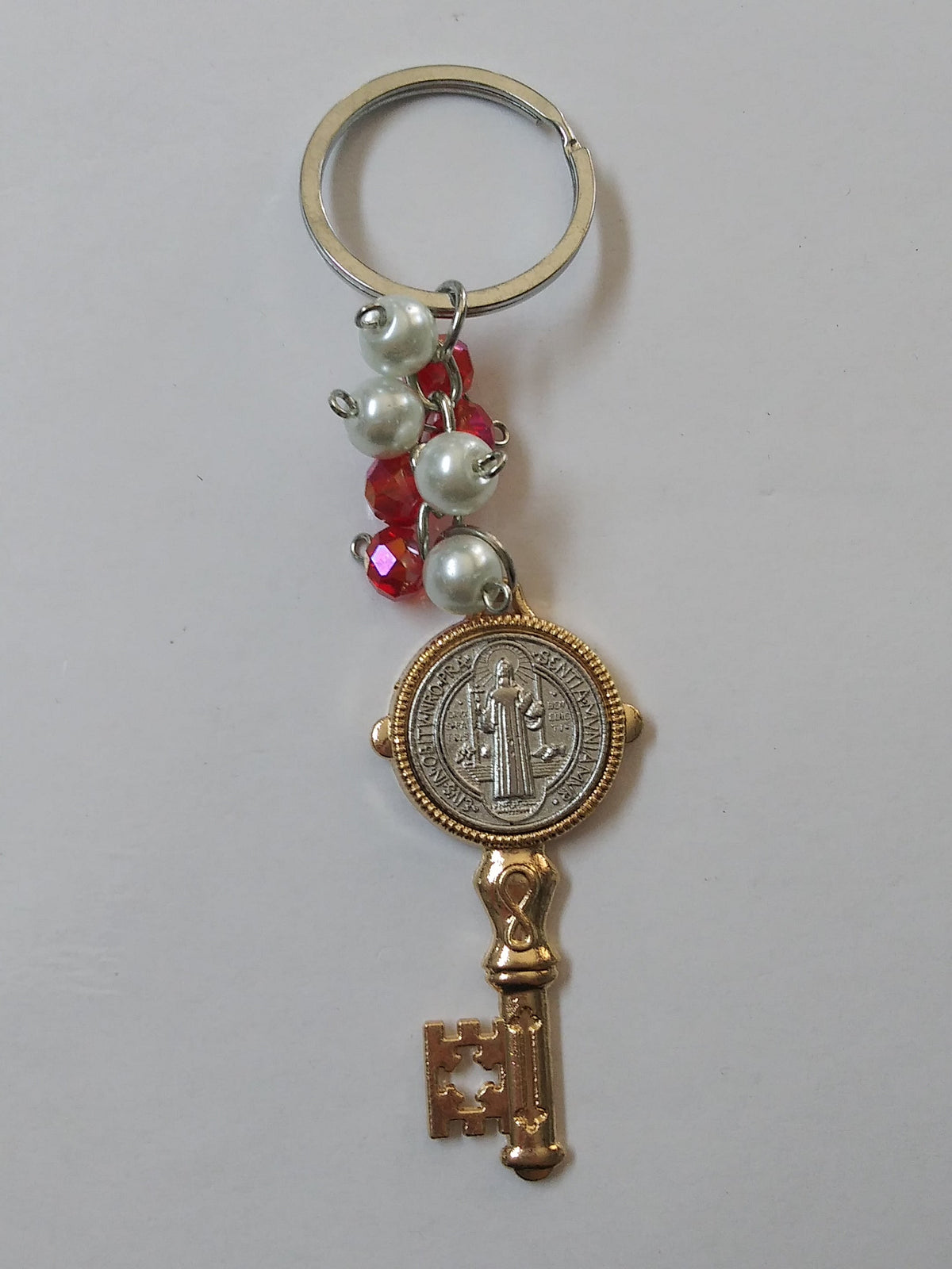 St. Benedict Bead Key Chain