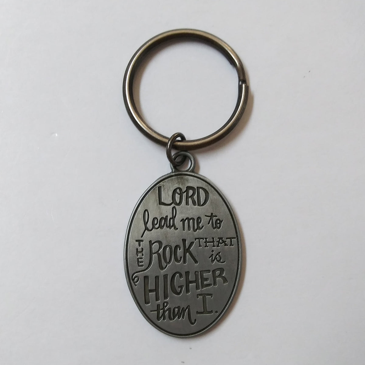 Psalm 61:2 Key Chain