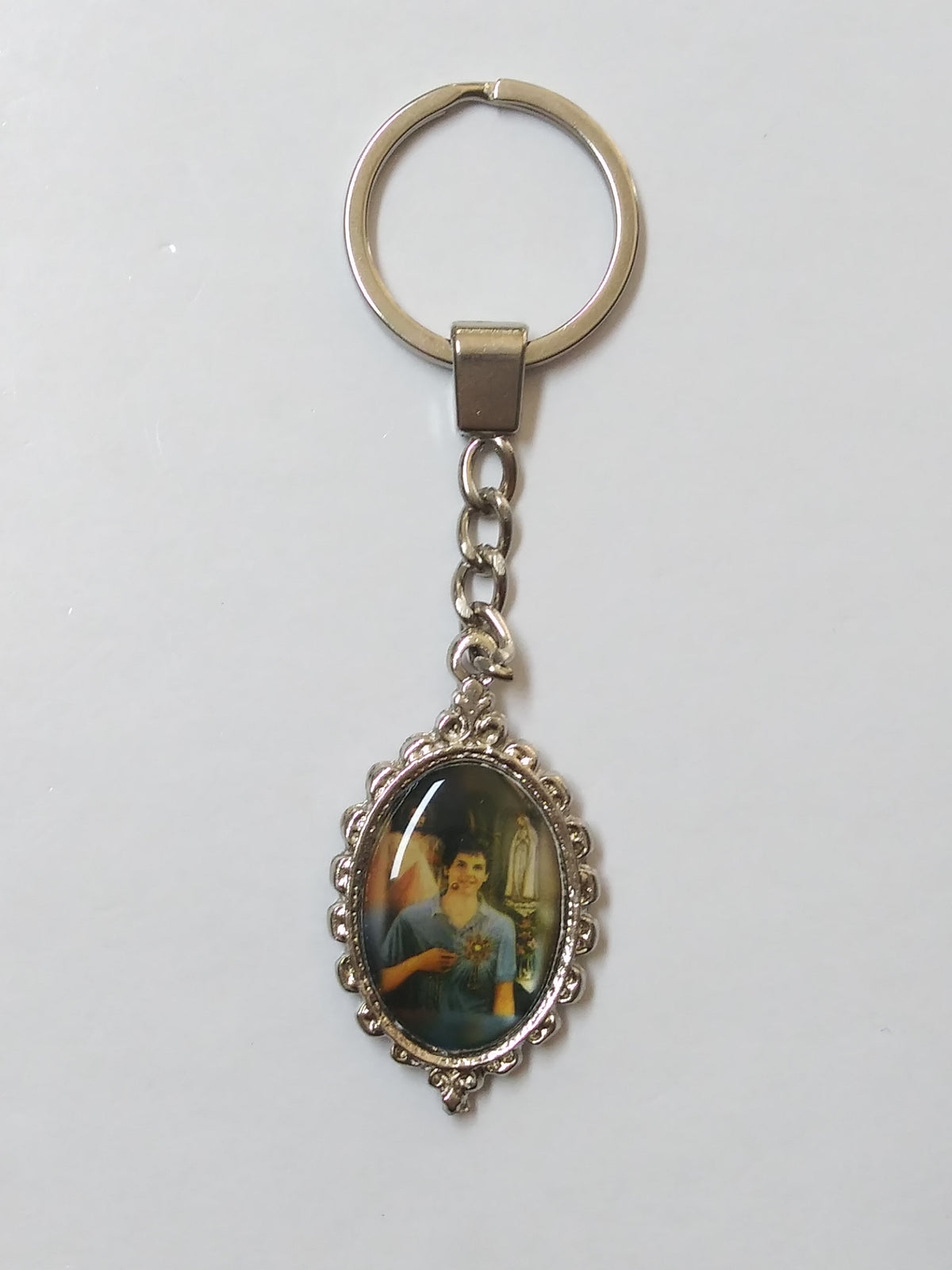 Carlo Acutis Y San Jose Sanchez Llavero Con Estampa De Oración