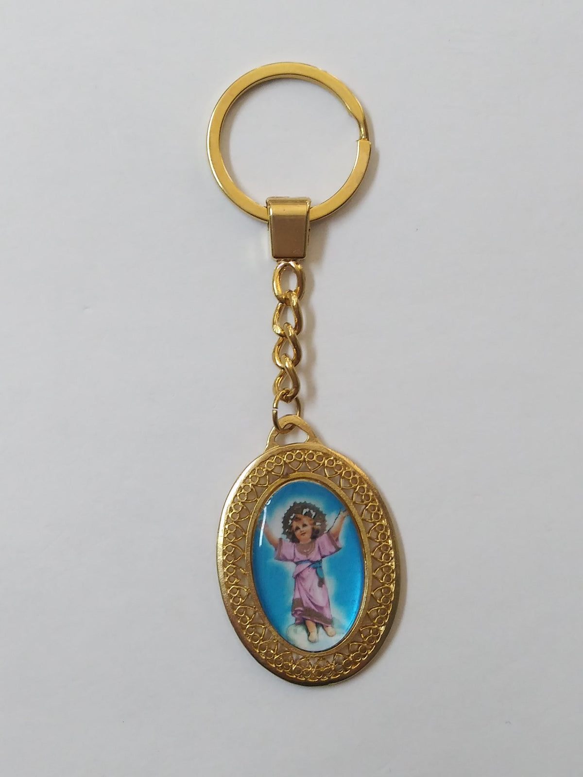Divine Child & Guardian Angel Key Chain