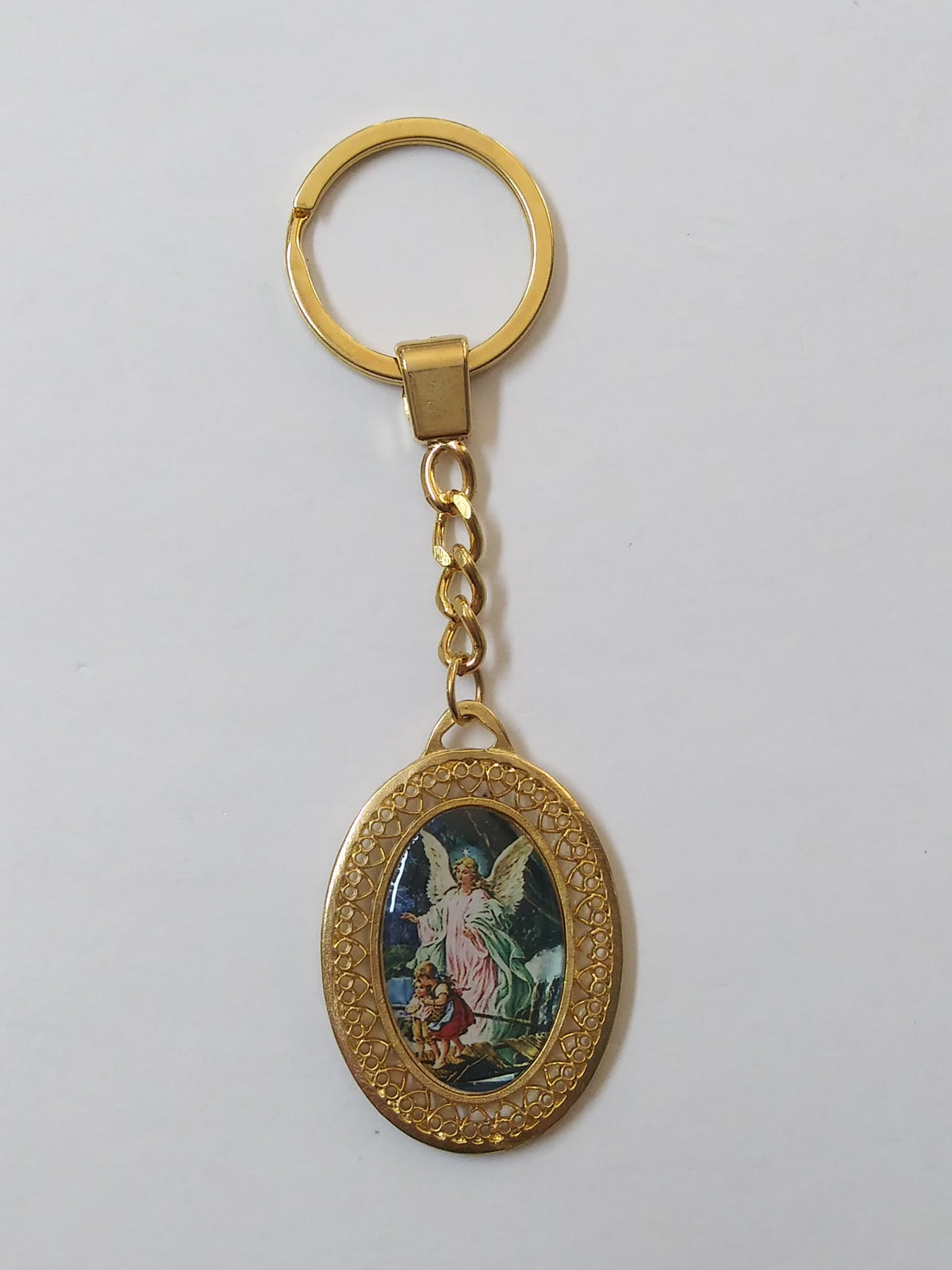 Divine Child & Guardian Angel Key Chain