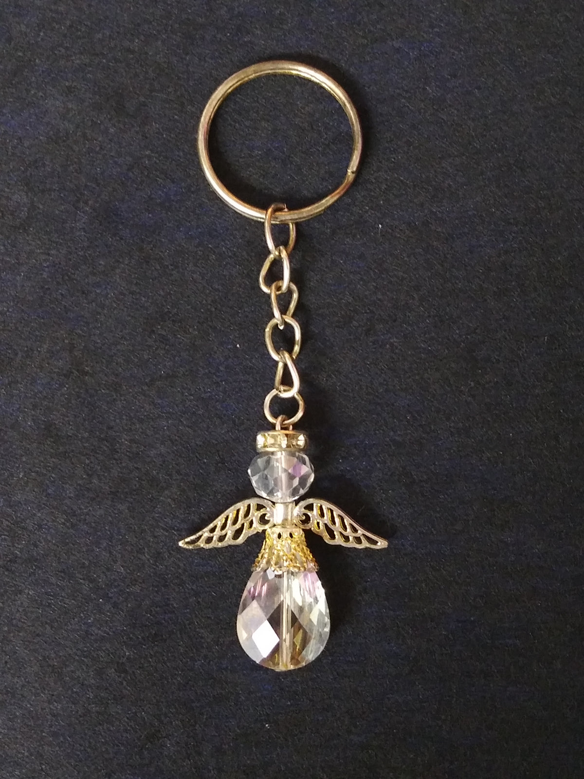 Crystal Angel Key Chain