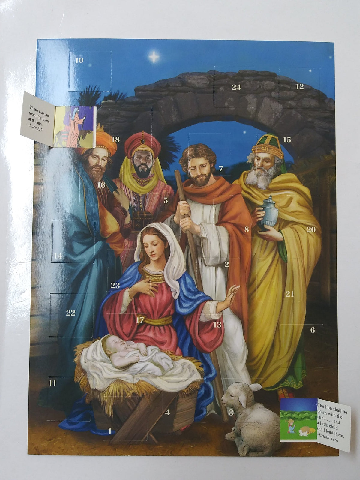 Advent Calendar - Nativity Scene