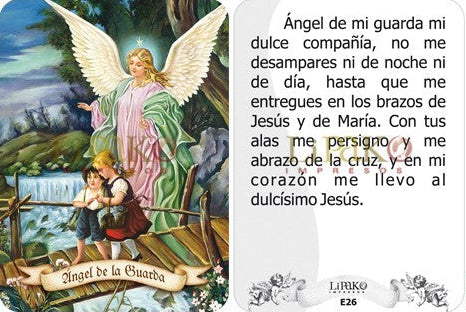 Angel De La Guarda Estampa Chica