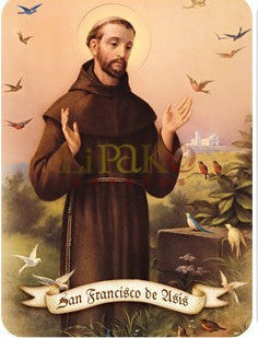 San Francisco de Asís Estampa Chica