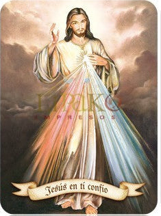 Jesus En Ti Confio Estampa Chica