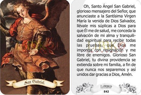 San Gabriel Estampa Chica