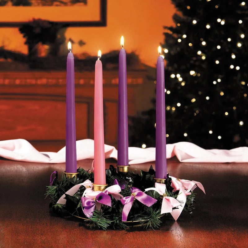 Advent Wreath With Ribbon