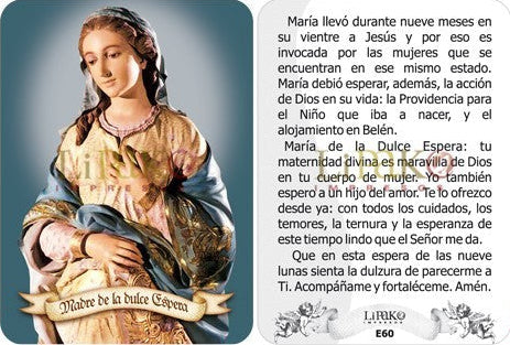 Madre De La Dulce Espera Estampa Chica