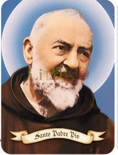 Santo Padre Pío Estampa Chica