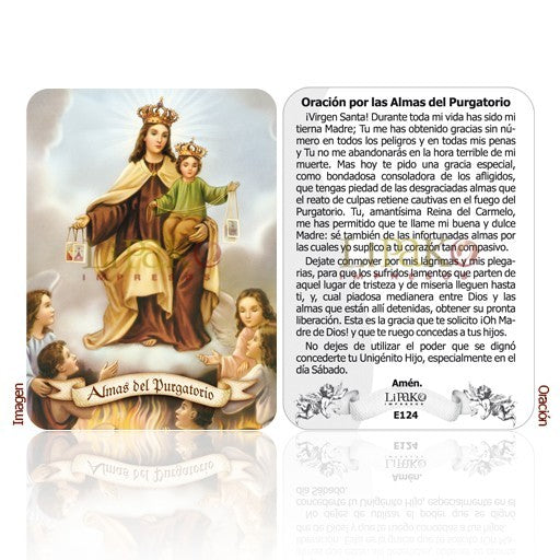 Almas Del Purgatorio Estampa Chica