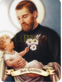 San Cayetano Estampa Laminada