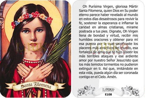 Santa Filomena Estampa Chica