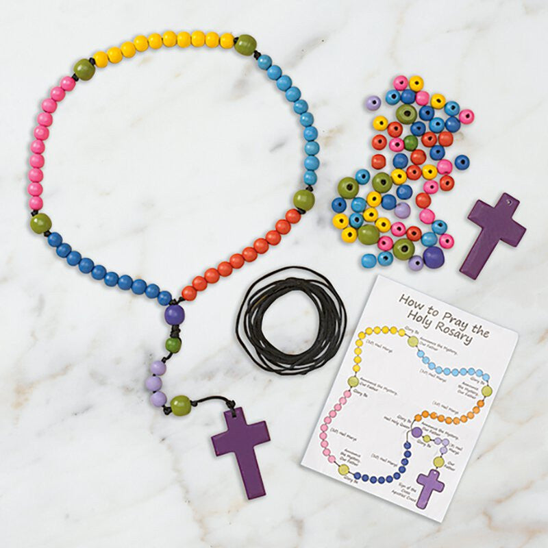 Make-Your-Own Beaded Rosary Craft Kit