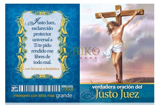 Verdadera Oración al Justo Juez Bolsillo
