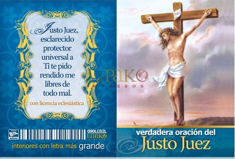 Verdadera Oración al Justo Juez Libro De Bolsillo