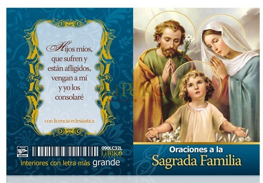 Oraciones A La Sagrada Familia Bolsillo