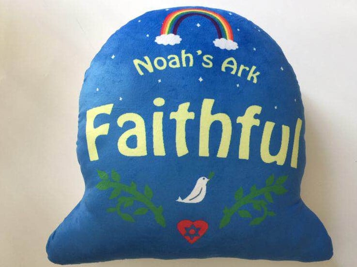 Noah's Ark Cuddle Pillow