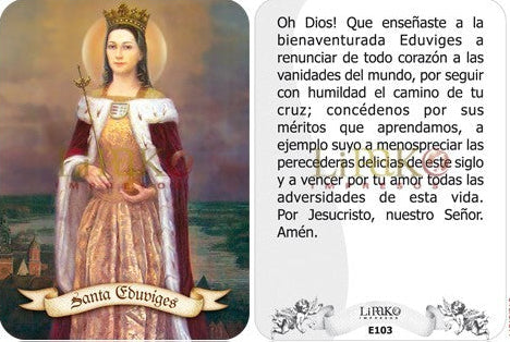 Santa Eduviges Estampa Chica