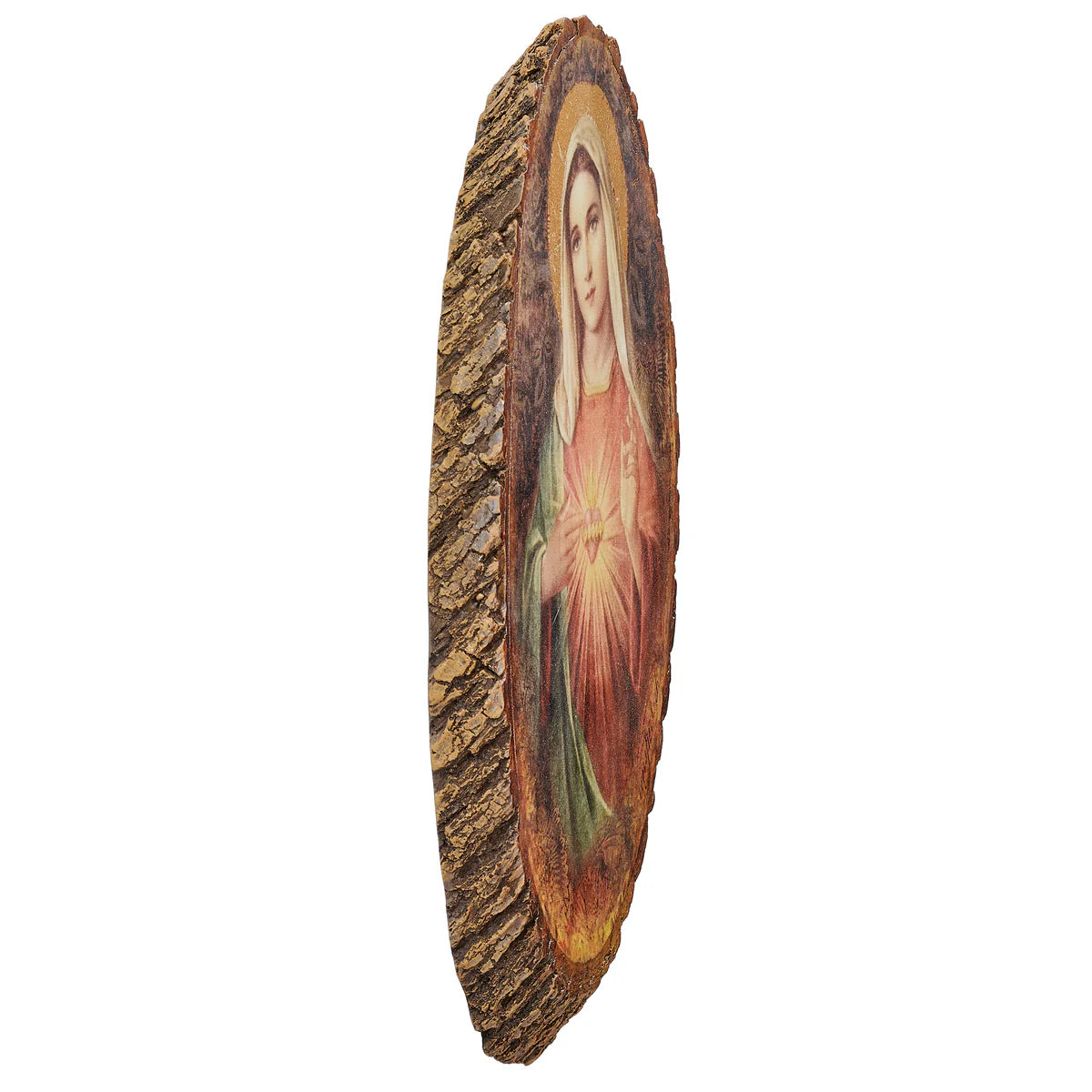Immaculate Heart Oval Wall Plaque