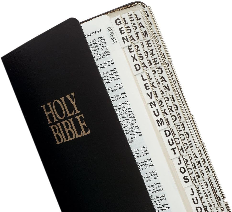 Bible Indexing Tabs Large Print Gold-Edged