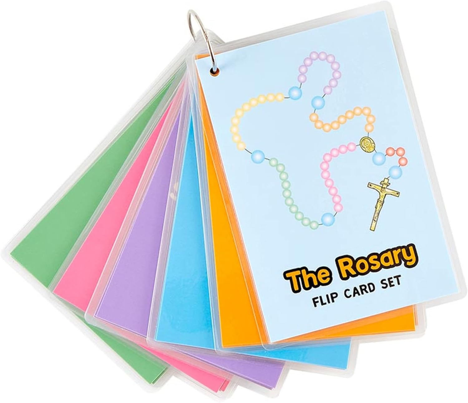 The Rosary Flip Card Set