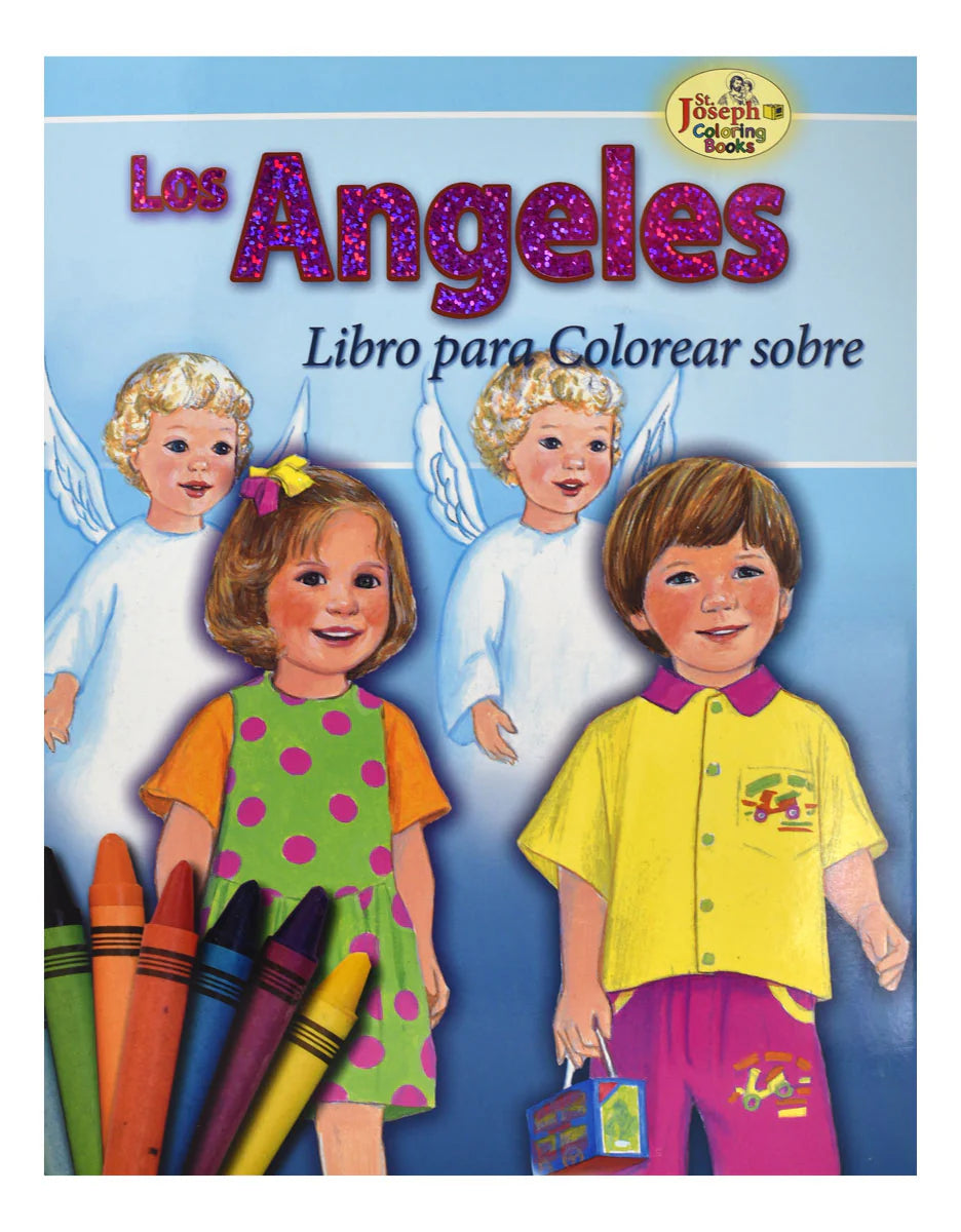 Libro Para Colorear Sobre Los Ángeles