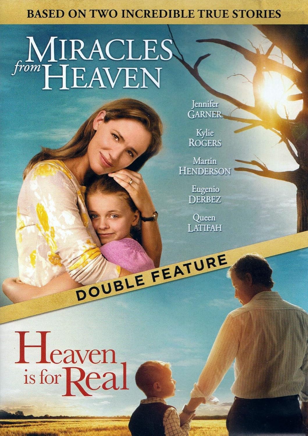 Heaven Is For Real / Miracles From Heaven Double Feature DVD