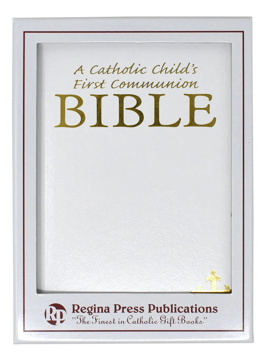 A Catholics Child's First Communion Bible