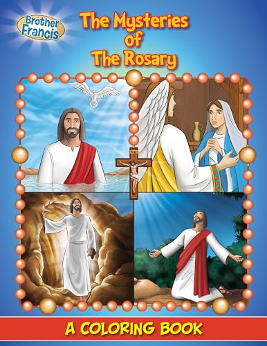 The Mysteries Of The Rosary Coloring Book