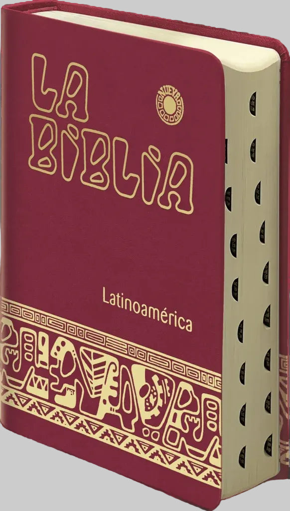Biblia Latinoamericana Pasta Suave Indice
