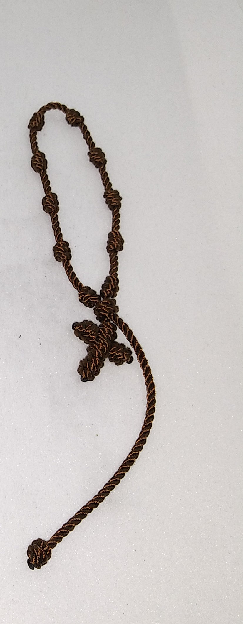 Knotted Rosary Adjustable Bracelet