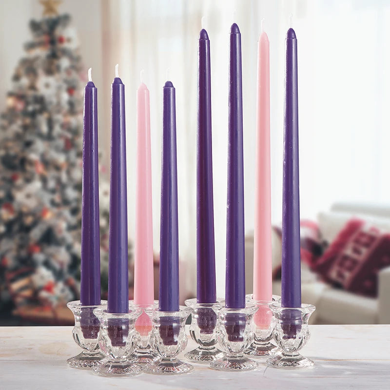 Advent Taper Candle Set 10"