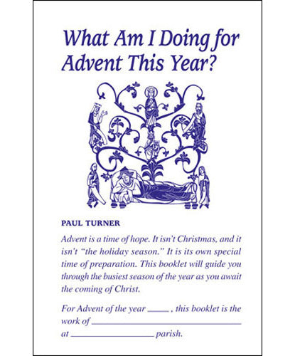 What Am I Doing For Advent This Year?