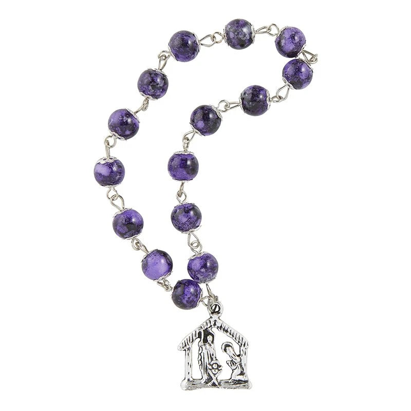 Christmas Novena Chaplet With Prayer Card