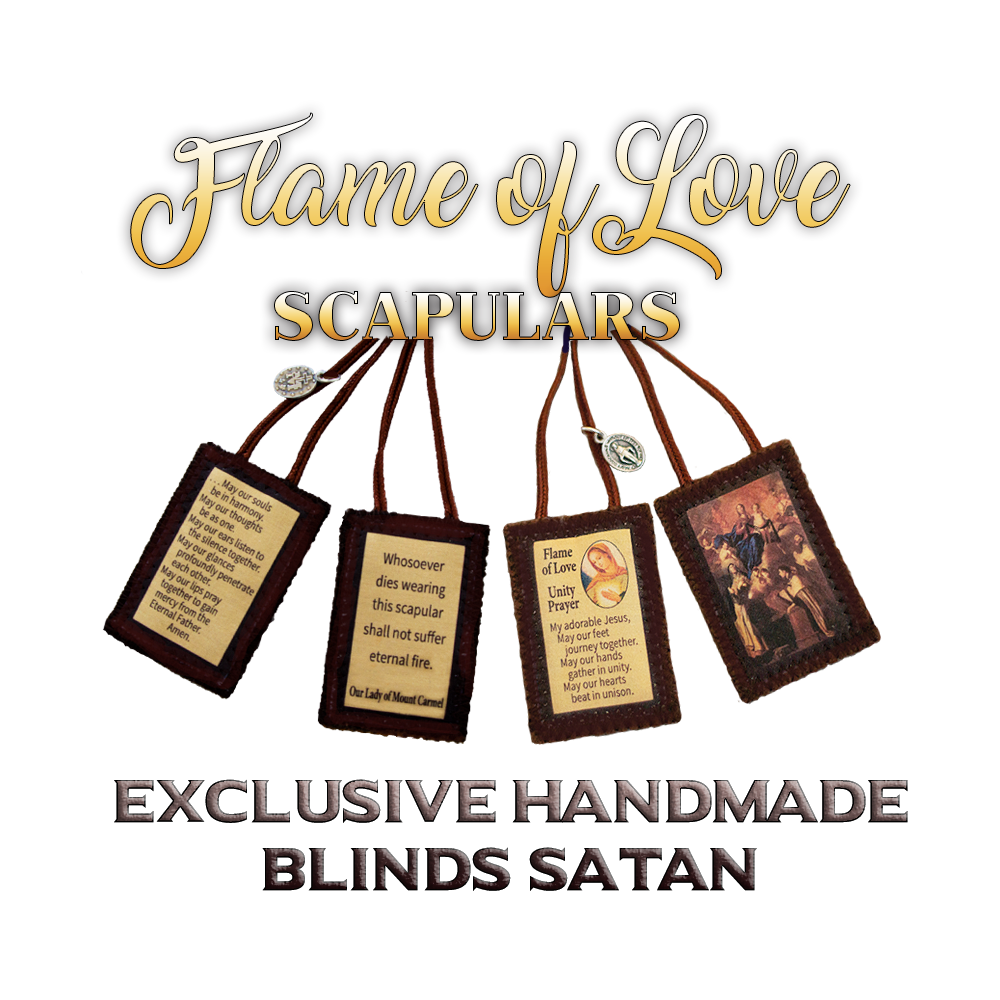 Brown Scapular - Flame Of Love