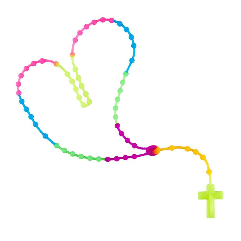 Silicone Rainbow Rosary