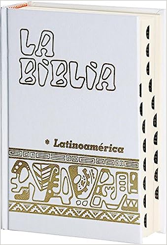 La Biblia Latinoamericana Letra Grande Blanca Con Indice
