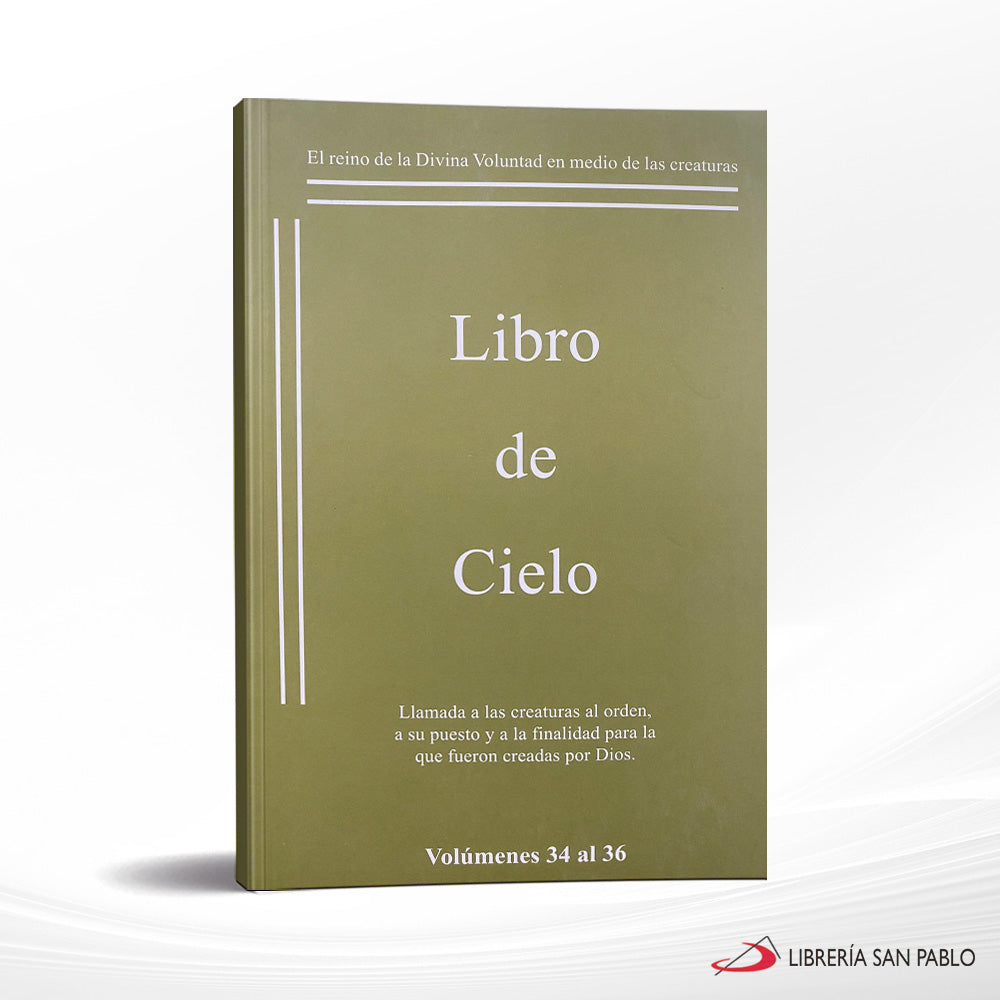 Libro De Cielo Volúmenes 34 Al 36