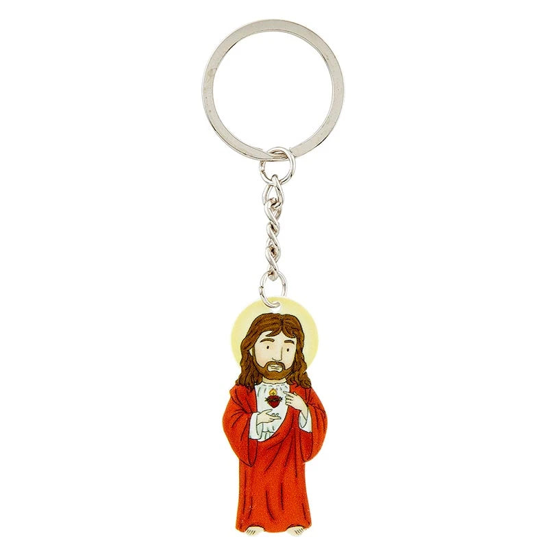 Sacred Heart Key Chain